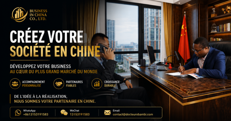 Pourquoi créer une société en Chine